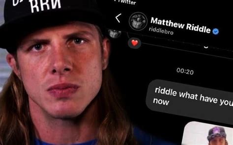 matt riddle leak video|Matt Riddle posts a message for his fans after the private video leak